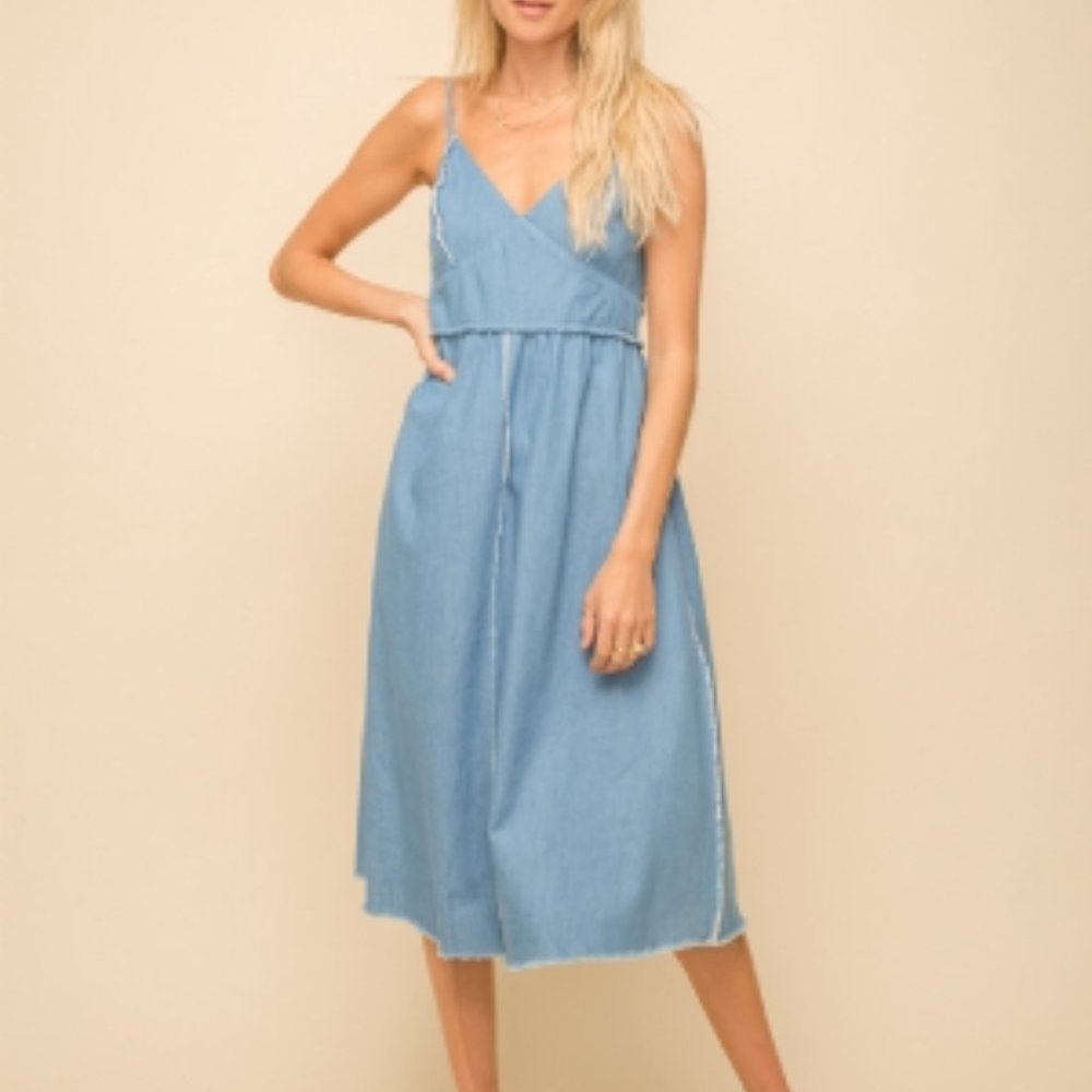 Hem & Thread Halter Summer Dress